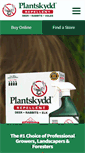 Mobile Screenshot of plantskydd.com